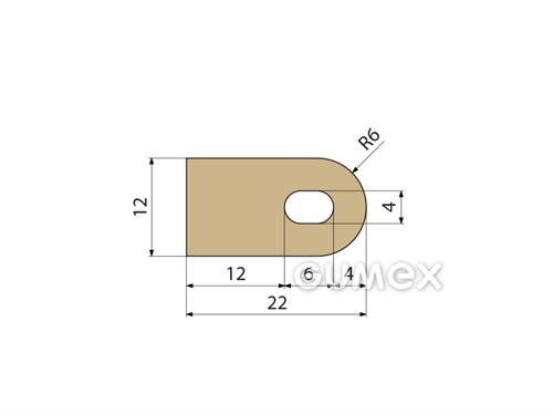 SILIKONPROFILE D-FORM
